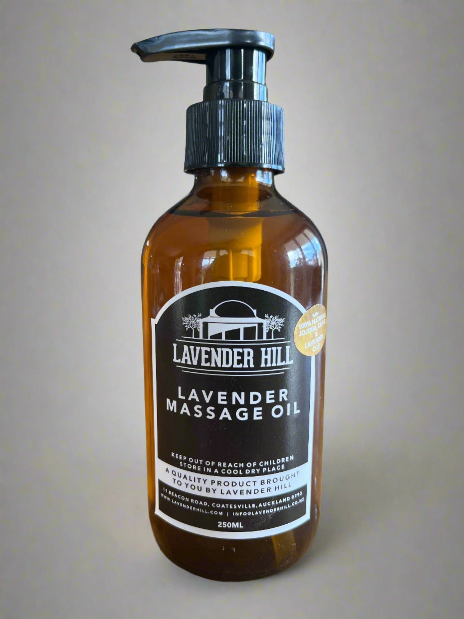 Pure Natural Lavender Massage Oil